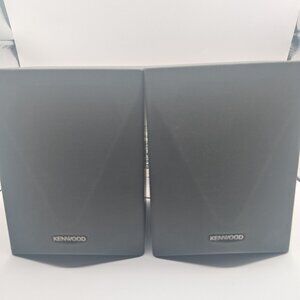 Kenwood CRS-15 Rear Speakers 40W 8 Ohm Surround Sound Wall Socket - TESTED